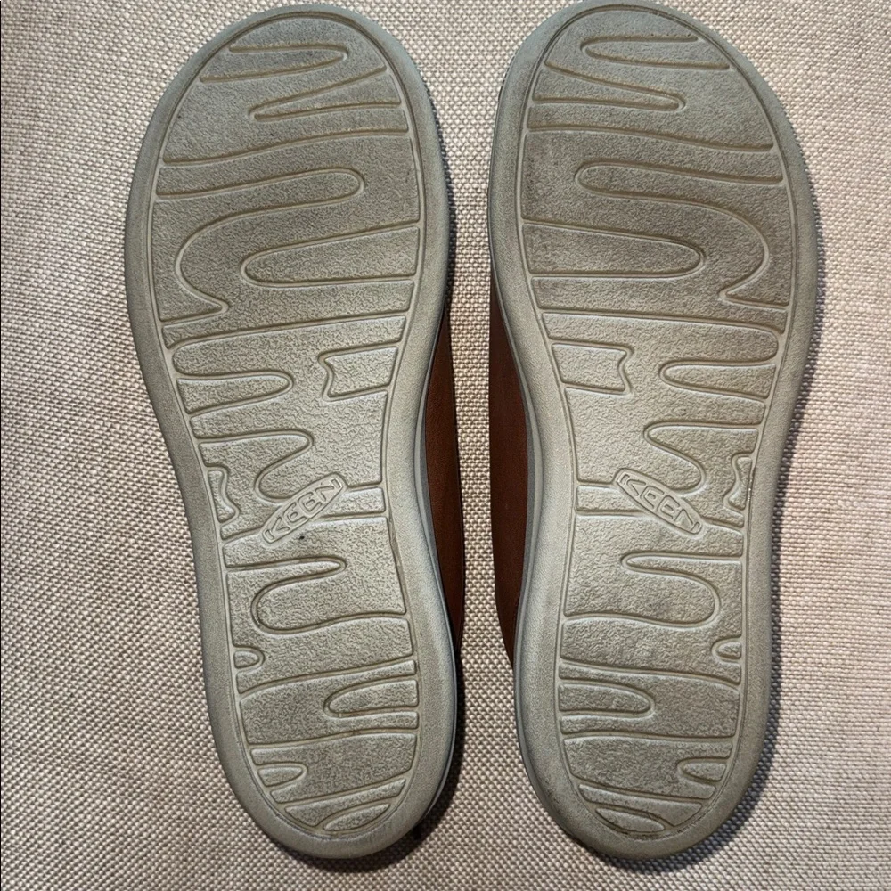 Keen Lorelei Tan Leather Woman’s Size 8.5 Shoes - Picture 7 of 11